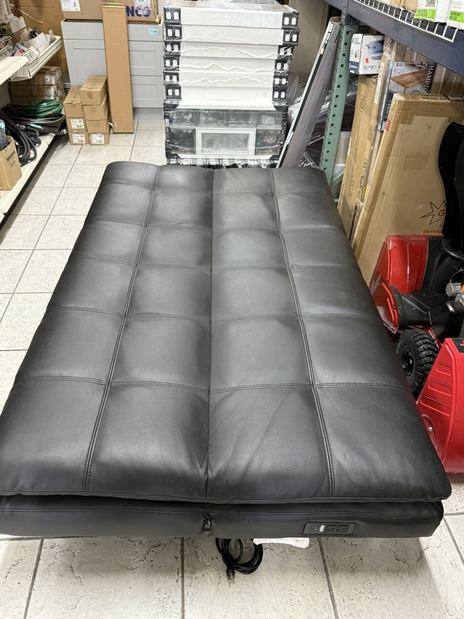 Leather Sofa Bed Full Size