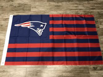 New England patriots flag