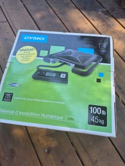 DYMO COMMERCIAL SHIPPING SCALE ( 100LBS ) NEW IN BOX