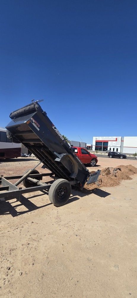 Dump Trailer &  Bobcat