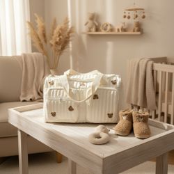 DUFFEL BAG Baby Diaper Travel Bag Maternity Hospital Stay