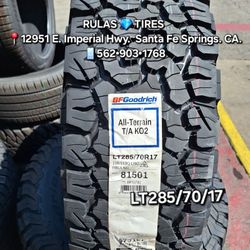 LT 285/70/17 BFGOODRICH All-Terrain KO2 ¤Brand new tires / Llantas nuevas ¤