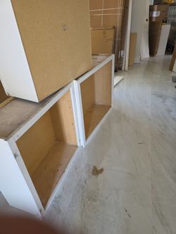 3 wall cabinets 30" high only for $50