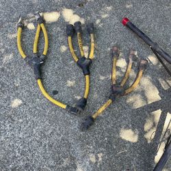 Twist Lock Power Cord W 3 Way Triple Tri Tap Adaptor Plug Extension