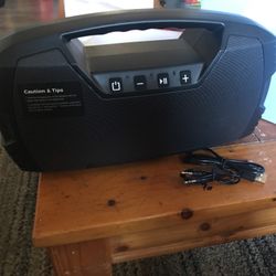 Waterproof Speaker New Comes In Box