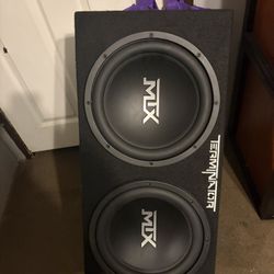 Mtx Sub Woofer 2 12s 