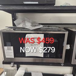 Smart 30" In 2 Cu. Ft. Over The Range Microwave With Easy Clean & 1,050 Watt