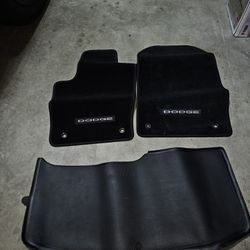2011-2015 OEM Dodge Durango Front Floor Mats And Cargo Storage Mat