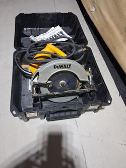 Dewalt 7-14" electric circular saw
