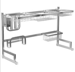 Over-The-Sink Dish Drying Rack
