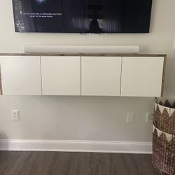 Floating Custom TV Stand 