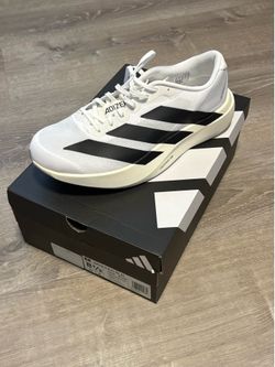 Adidas , White adizero Evo size 8.5