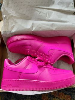 Womens Size 10 Nike Air Force 1 Low Triple Pink Sneakers