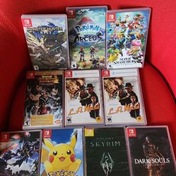 Nintendo switch game cases
