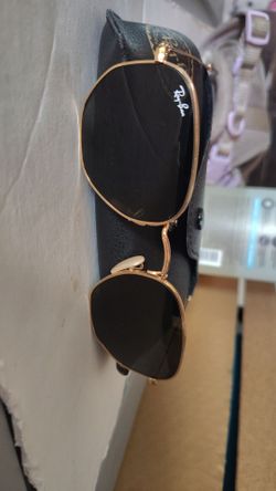 Ray-Ban Hexagonal Sunglasses with Case