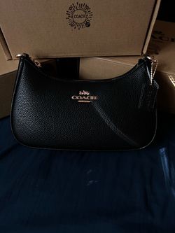 Black   coach bag