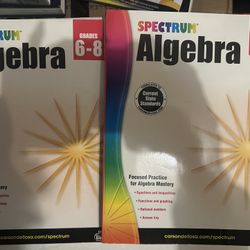 4 Homeschool Workbooks,Grades 6-8