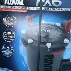 FX6 Fluval Aquarium Filtration System