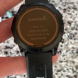 Garmin Fenix 7X Sapphire Solar