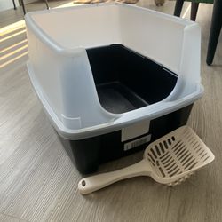 Cat Litter Box With Scooper