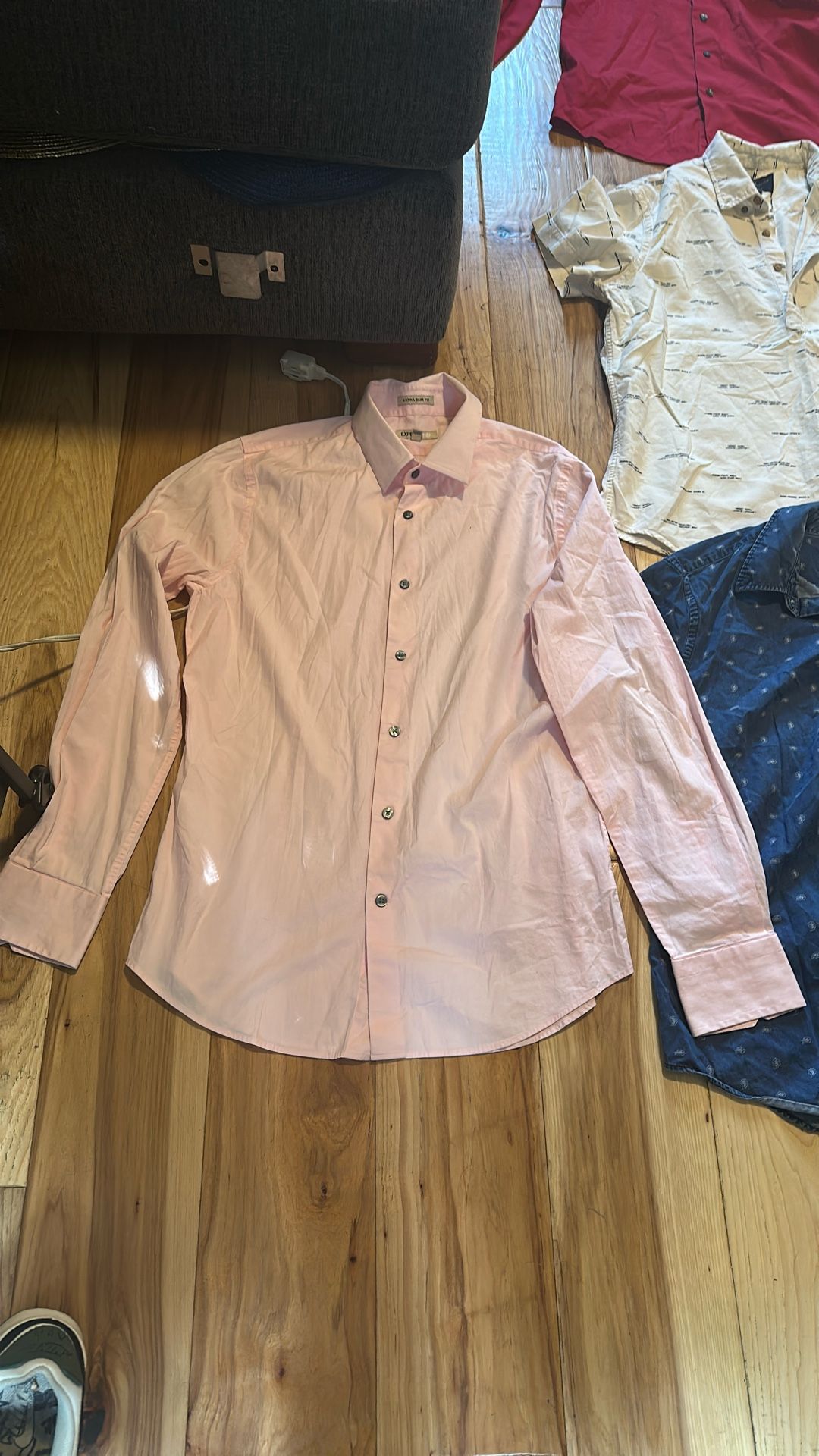 Camisas Para Hombre Perfecto Estado 13 Piezas 2 Piezas Large 11 Size Mediana $20 Todas 