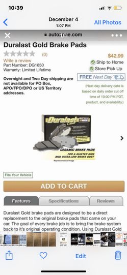 Brake pads