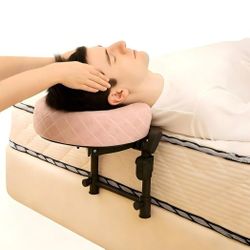 Massage Headrest for Bed, Adjustable Massage Face Cradle at Home, Portable Massage Table Kit 
