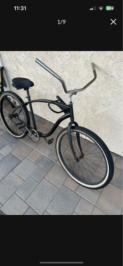 Beach cruiser 26 inch wheels black