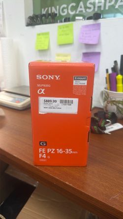 Sony FE PZ 16-35mm F4 G (SELP1635G)