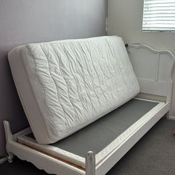 Twin Bed + Frame, Like New