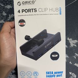 4 Ports Clip Hub Clamp Orico