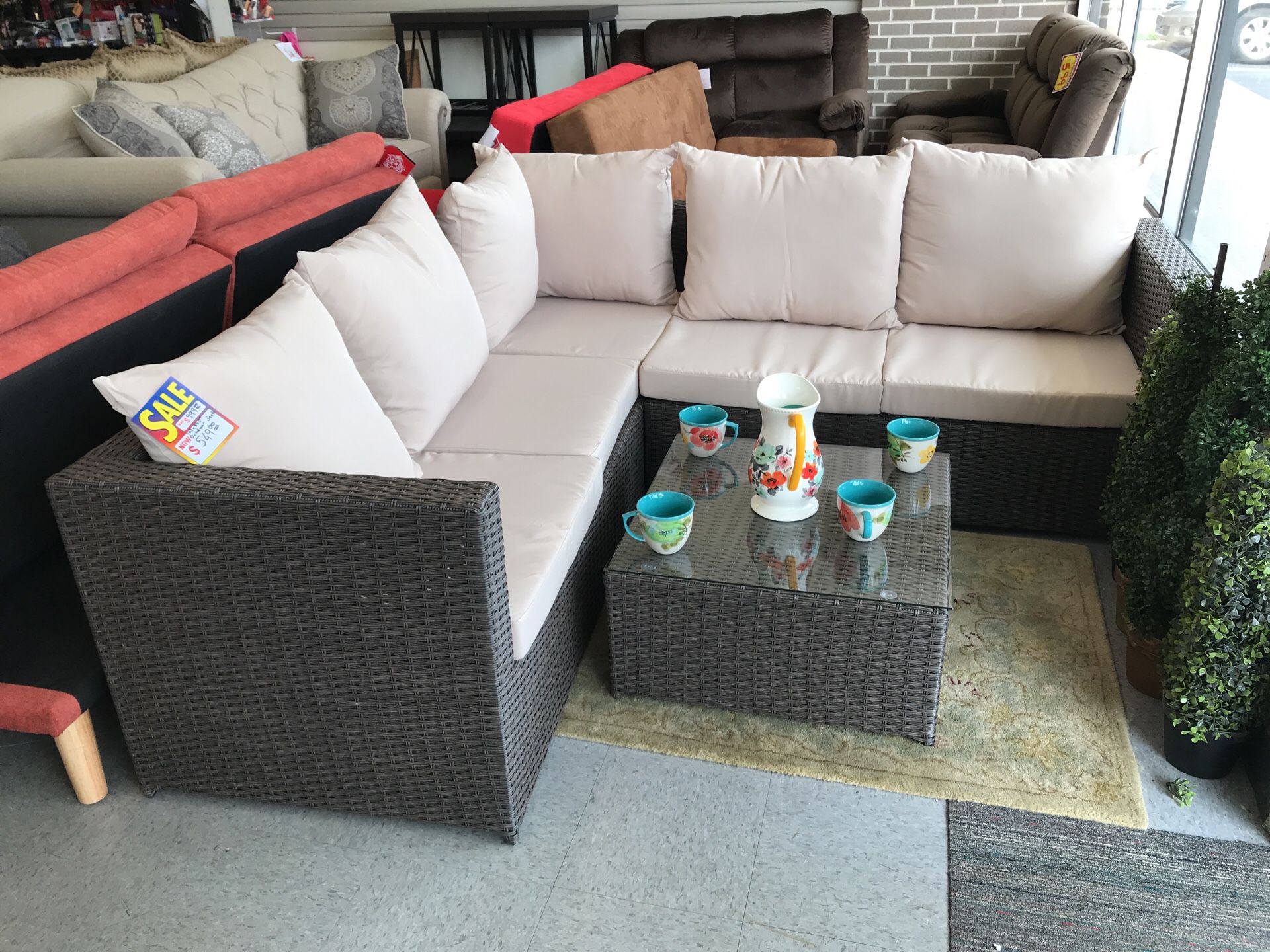 Brand New Outdoor Sectional