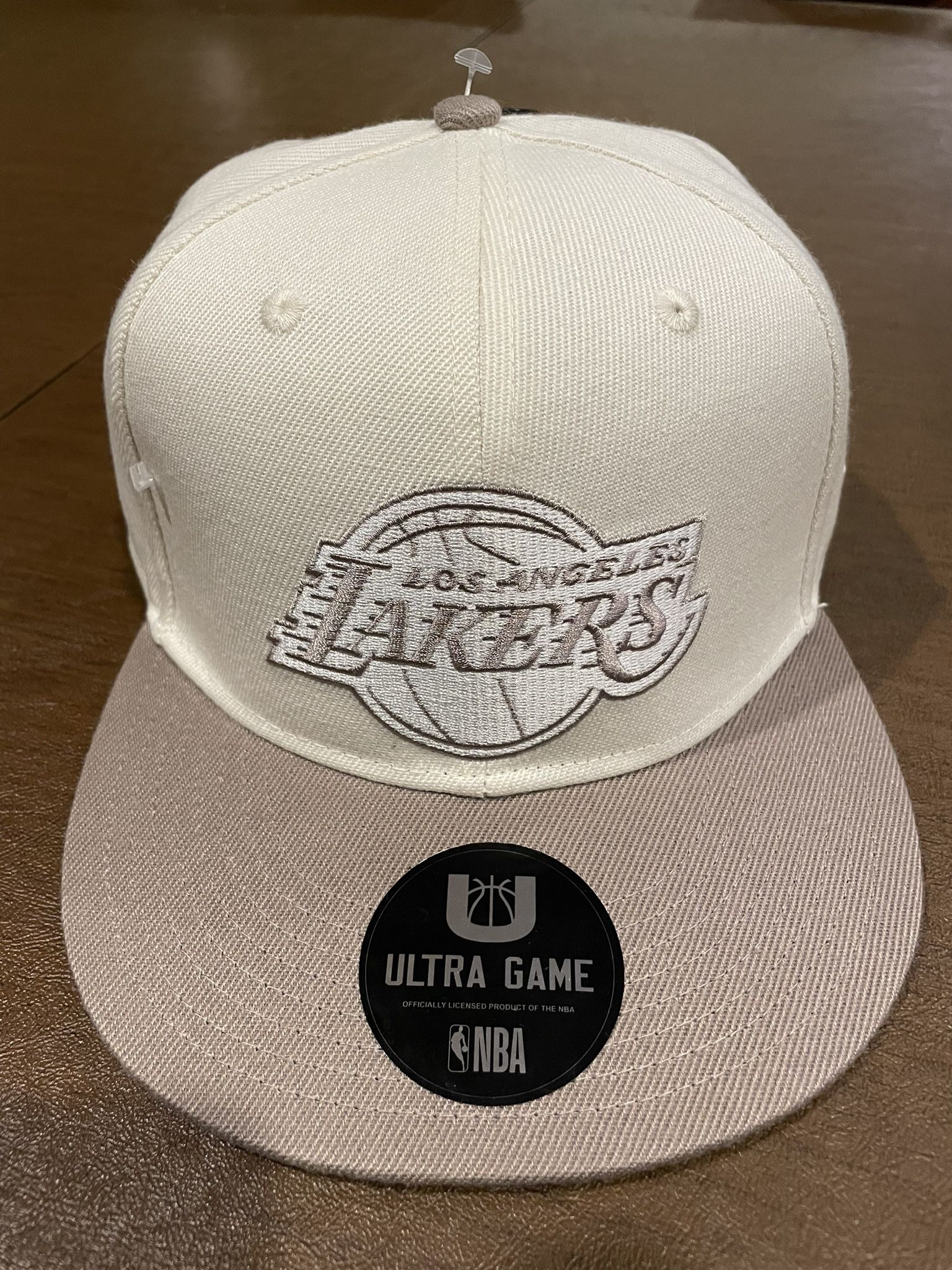 NEW Ultra Game NBA LA Lakers Los Angeles Adjustable Hat Ice Cream