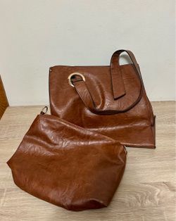 Brown AR New York 2-in-1 Handbag