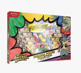 Ascended Heroes Mega Lucario Poster Collection Box