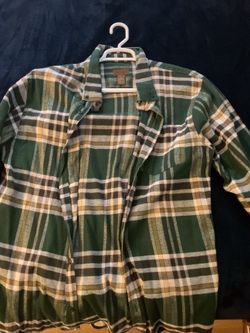 Mans XL flannel.