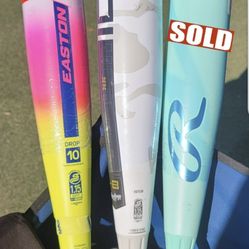 Brand New Baseball Bats