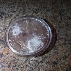 2003 1 Oz Silver Round