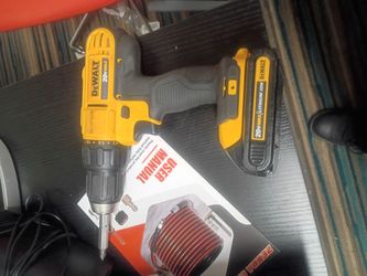 Drill with battery