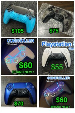 Lot of PS5 Controllers Wireless & Wired Playstation 5 console Sony controller gamepads