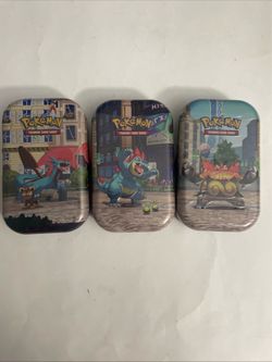 Pokemon TCG: Lumiose CIty Mini Tin (Lot Of 3) NEW & SEALED