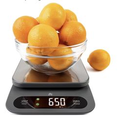 Greater Goods High Capacity Kitchen Scale - A Premium Food Scale That Weighs in Grams & Ounces w/a 22 Pound Capacity | Feat. a Hi-Def LCD Screen and S