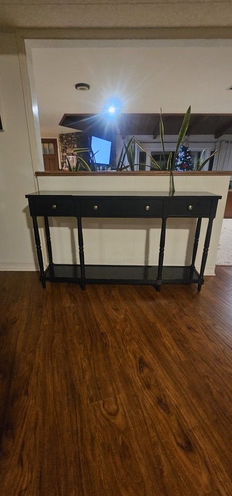 Beaumont 60" Console Table - Kelly Clarkson Home (Navy)