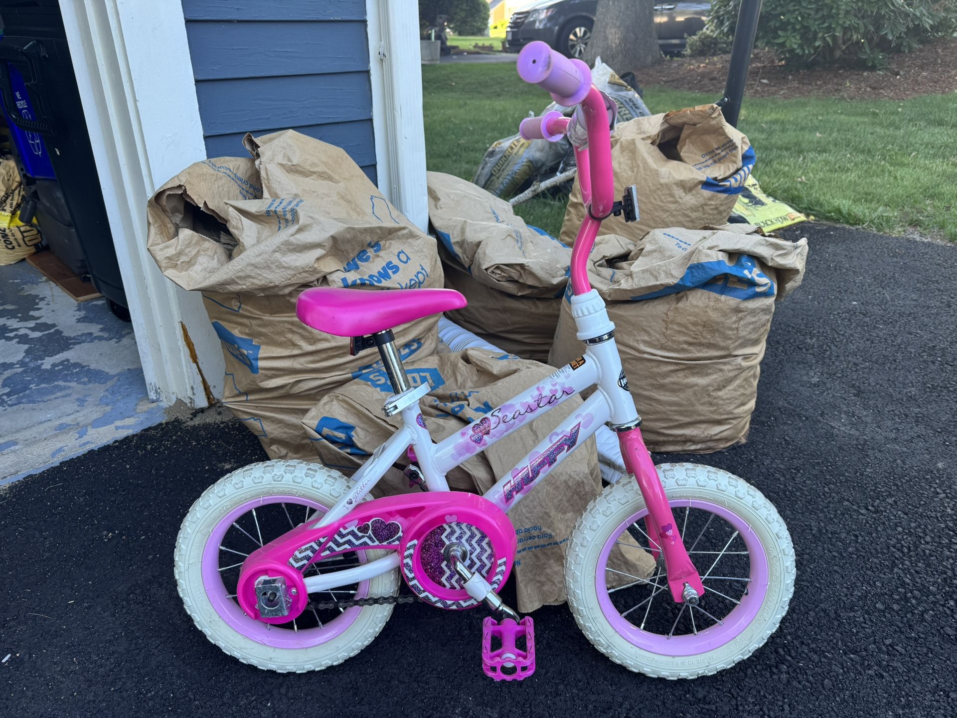 Girls huffy Seastar bike-12 Inch