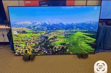 85 TV Samsung smart 4K HGTV 120 Hz $55 down on financing free delivery six month warranty