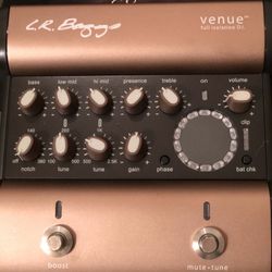 L.R. Boggs Venue DI with case (Guitar Tuner EQ)