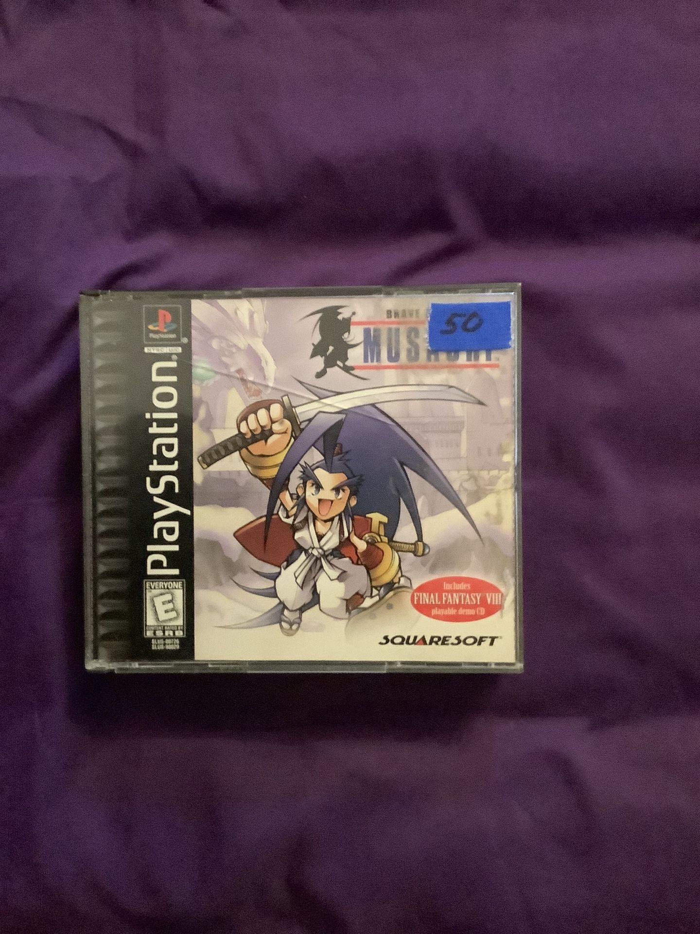 Brave Fencer Musashi Ps1 With Demo Disc No Manual