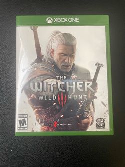 The Witcher 3 Xbox One Original Case and Map