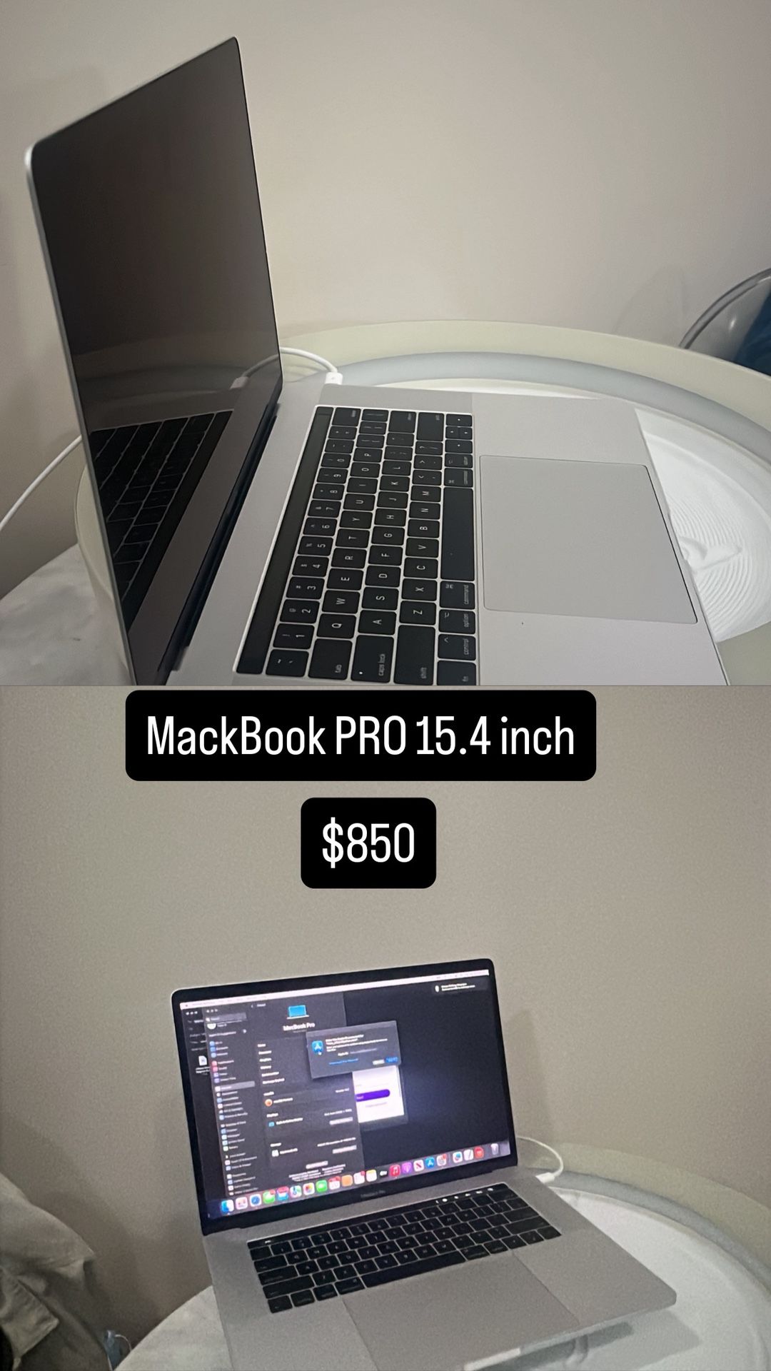 MackBook PRO 15.4 Inch