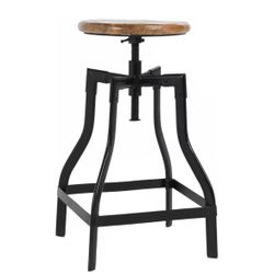 Esbon Adjustable Bar Stools For Kitchen, Bedroom or living room - Set Of 3